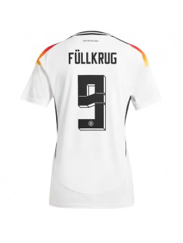 Deutschland Niclas Fullkrug #9 Heimtrikot EM 2024 Kurzarm